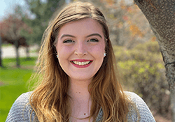 Portrait of Aubrey, front desk coordinator at Atrium Family Dental